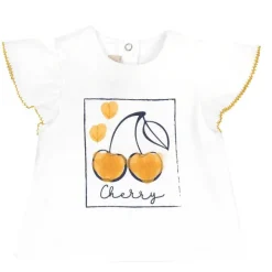 T-Shirt|Chicco Maglietta Con Stampa E Applicazioni