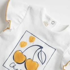 T-Shirt|Chicco Maglietta Con Stampa E Applicazioni