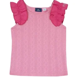 T-Shirt|Chicco Maglietta In Costina Con Rouches