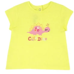 T-Shirt|Chicco Maglietta Manica Corta Fluo Giallo Chiaro