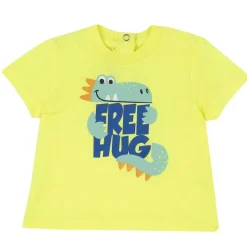 T-Shirt|Chicco Maglietta Manica Corta Fluo Giallo Chiaro