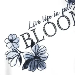 T-Shirt|Chicco Maglietta Manica Lunga Con Balza Al Fondo