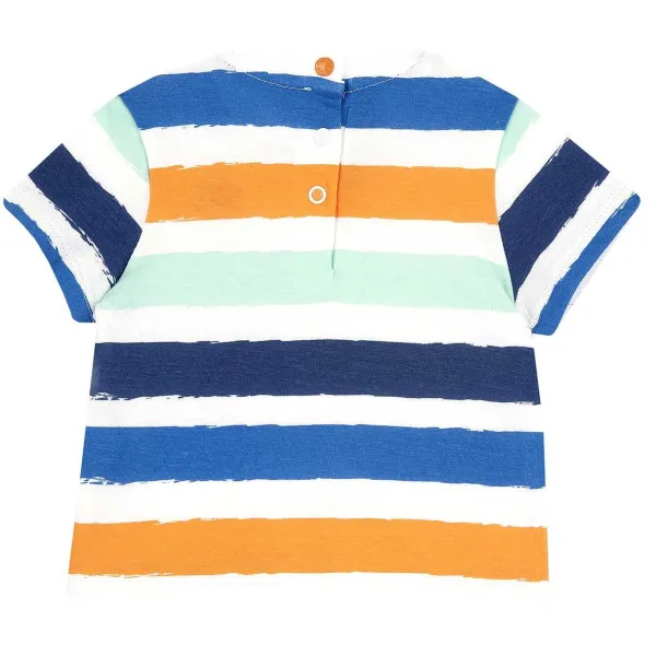 T-Shirt|Chicco Maglietta Stampa A Righe