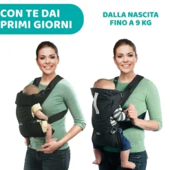 Marsupi|Chicco Marsupio Ergonomico Easyfit Black Night