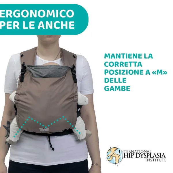 Marsupi|Chicco Marsupio Skin Fit Warm Beige