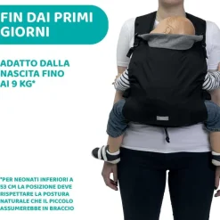 Marsupi|Chicco Marsupio Skin Fit Black Beauty