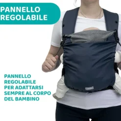 Marsupi|Chicco Marsupio Skin Fit Blue Passion