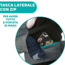 Marsupi|Chicco Myamaki Fit Cool Grey
