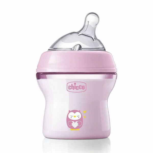Biberon|Chicco Naturalfeeling Biberon 0M+ 150Ml Flusso Lento Rosa