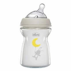 Biberon|Chicco Naturalfeeling Biberon Vetro 0M+ 250Ml Flusso Lento