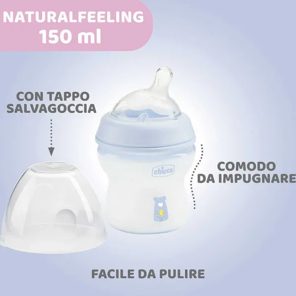 Biberon|Chicco Naturalfeeling Gift Set Rosa
