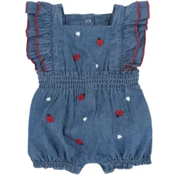 Pagliaccetti|Chicco Pagliaccetto Con Ricamo