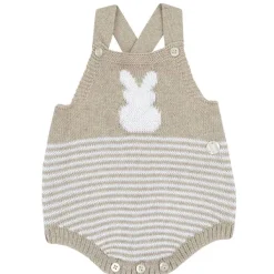 Pagliaccetti|Chicco Pagliaccetto Corto In Maglia Naturale Medio