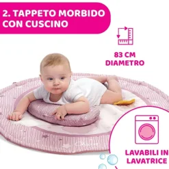Tappeti E Palestrine|Chicco Palestrina Dei Colori Rosa