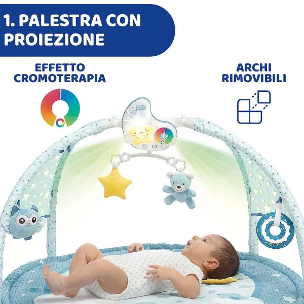 Tappeti E Palestrine|Chicco Palestrina Dei Colori Azzurro