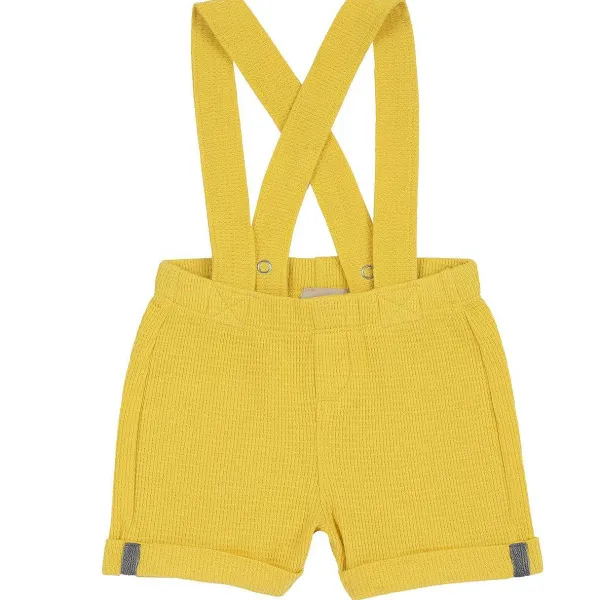 Pantaloni|Chicco Pantaloni Corti Con Bretelle