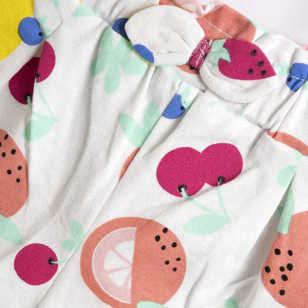 Pantaloni|Chicco Pantaloni Corti Con Frutta