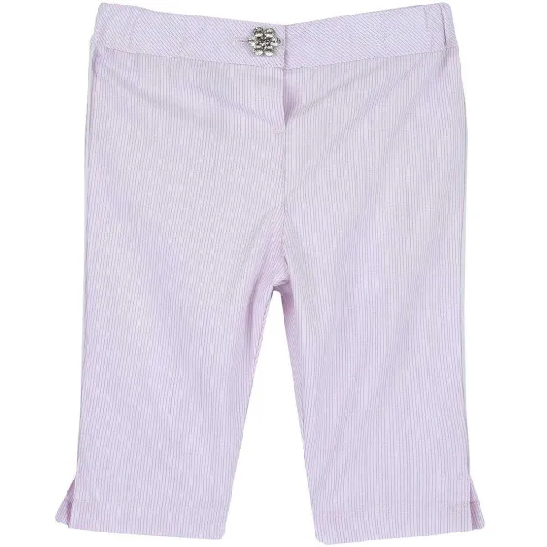 Pantaloni|Chicco Pantaloni Lunghi Di Cotone Popeline Con Fantasia A Righe