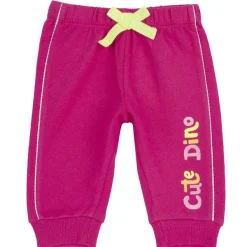 Pantaloni|Chicco Pantaloni Lunghi In Felpa Rosa Scuro