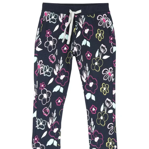 Pantaloni|Chicco Pantaloni Lunghi In Felpa Viola Stampato