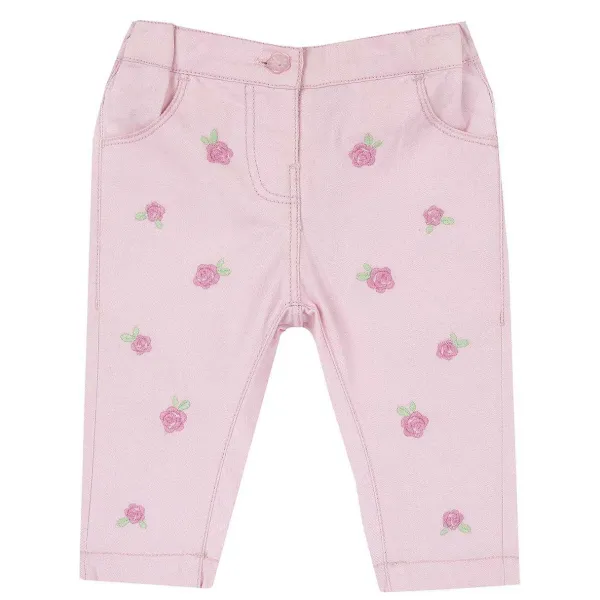 Pantaloni|Chicco Pantaloni Lunghi Ricamati