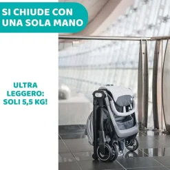 Passeggini|Chicco Passeggino We Cool Grey