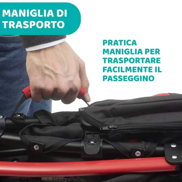 Passeggini|Chicco Passeggino Echo Scarlet