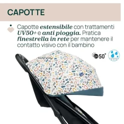 Passeggini|Chicco Passeggino Glee Joyful Teal