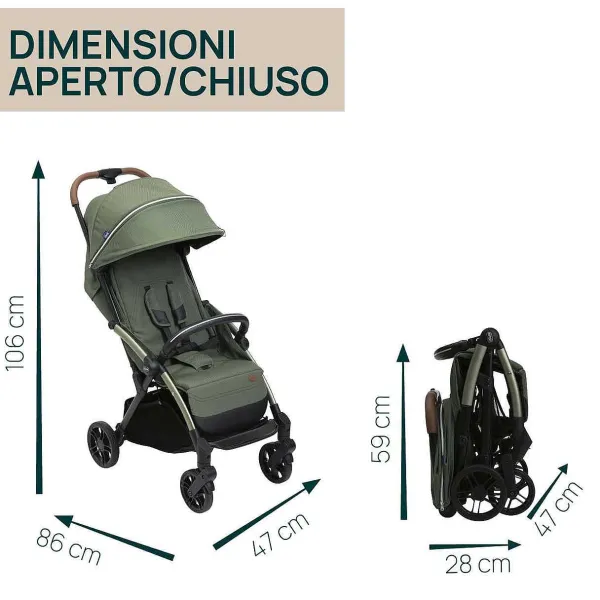 Passeggini|Chicco Passeggino Goody Xplus Twinkle Green