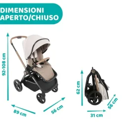 Passeggini|Chicco Passeggino Mysa Amber Glow