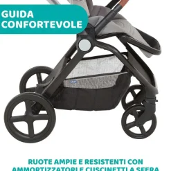 Passeggini|Chicco Passeggino Mysa Silver Grey