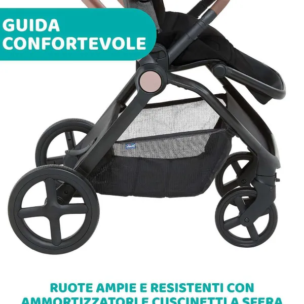 Passeggini|Chicco Passeggino Mysa Black Satin