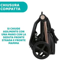 Passeggini|Chicco Passeggino Mysa Black Satin