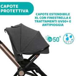 Passeggini|Chicco Passeggino Mysa Black Satin