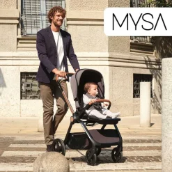 Passeggini|Chicco Passeggino Mysa Black Satin