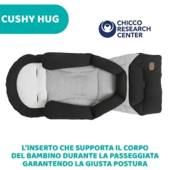 Passeggini|Chicco Passeggino Mysa Black Satin