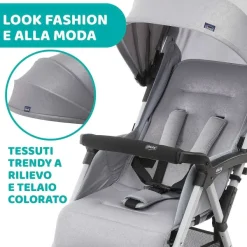 Passeggini|Chicco Passeggino Ohlal 3 Grey Mist