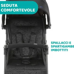 Passeggini|Chicco Passeggino Ohlal 3 Jet Black