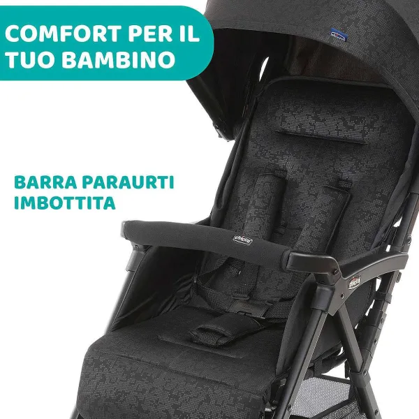 Passeggini|Chicco Passeggino Ohlal 3 Jet Black