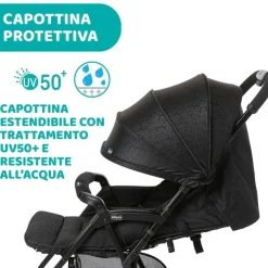Passeggini|Chicco Passeggino Ohlal 3 Jet Black
