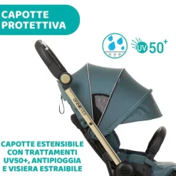 Passeggini|Chicco Passeggino One4Ever Green Gem