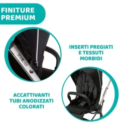 Passeggini|Chicco Passeggino One4Ever Pirate Black