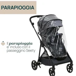 Passeggini|Chicco Passeggino Seety Boston Grey