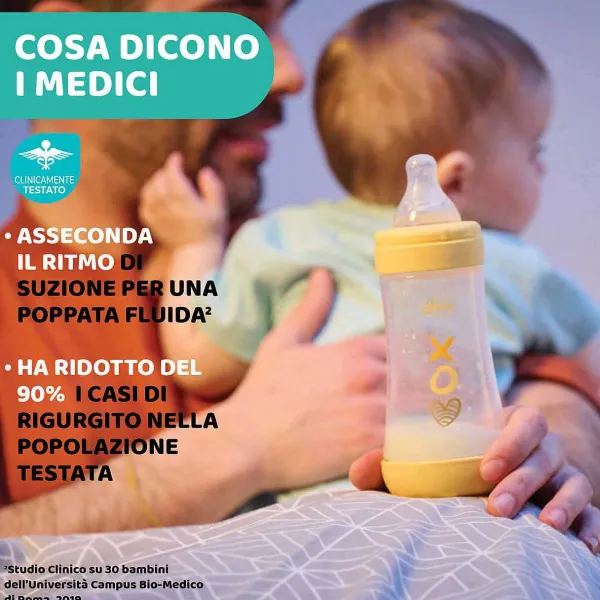 Biberon|Chicco Perfect 5 Biberon 150 Ml - Flusso Lento Giallo