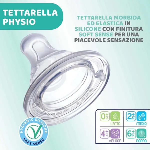 Biberon|Chicco Perfect 5 Biberon 150 Ml - Flusso Lento Giallo