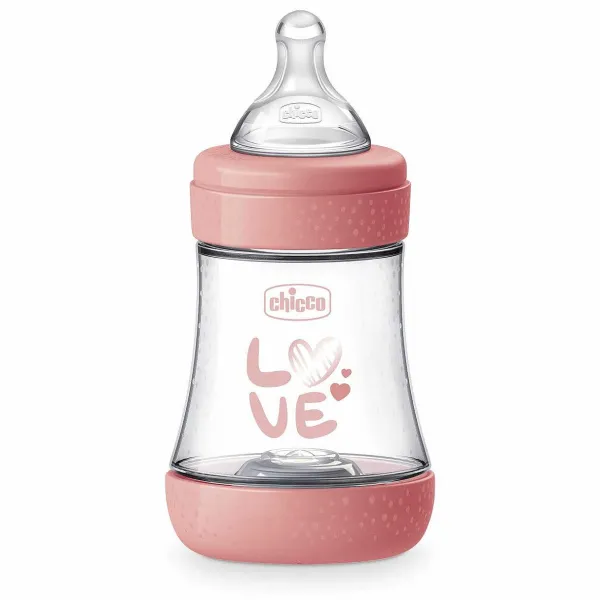 Biberon|Chicco Perfect 5 Biberon 150 Ml - Flusso Lento Rosa