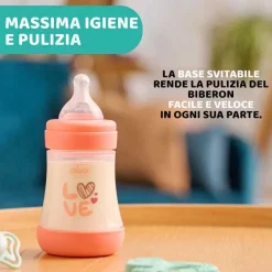 Biberon|Chicco Perfect 5 Biberon 150 Ml - Flusso Lento Rosa