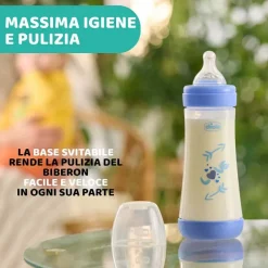 Biberon|Chicco Perfect 5 Biberon 300 Ml - Flusso Veloce Azzurro