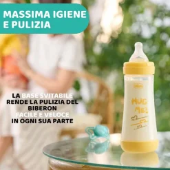 Biberon|Chicco Perfect 5 Biberon 300 Ml - Flusso Veloce Giallo