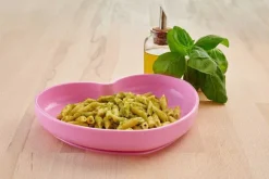 Piatti E Posate|Chicco Piatto Cuore In Silicone Con Ventosa Azzurro